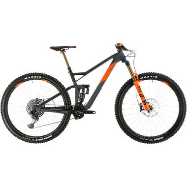 Mountain Bike CUBE STEREO 150 C:68 TM 29" Gris/Naranja 2020 0